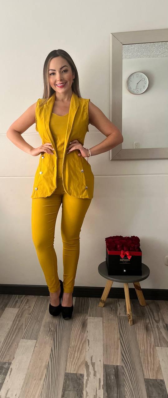 Conjunto Paris Chic 2025: Pantalón, Blusa y Chaleco – Estilo y Elegancia Atemporales 💎✨ - LA MISS ELEGANCE - Moda - chic, Con Chaleco, conjunto, Conjunto Dama, Conjunto Pantalón, Guapa, miss elegance 2025, new, novidad, Pantalon y chaleco