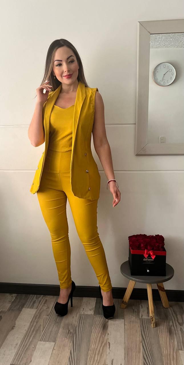 Conjunto Paris Chic 2025: Pantalón, Blusa y Chaleco – Estilo y Elegancia Atemporales 💎✨ - LA MISS ELEGANCE - Moda - chic, Con Chaleco, conjunto, Conjunto Dama, Conjunto Pantalón, Guapa, miss elegance 2025, new, novidad, Pantalon y chaleco