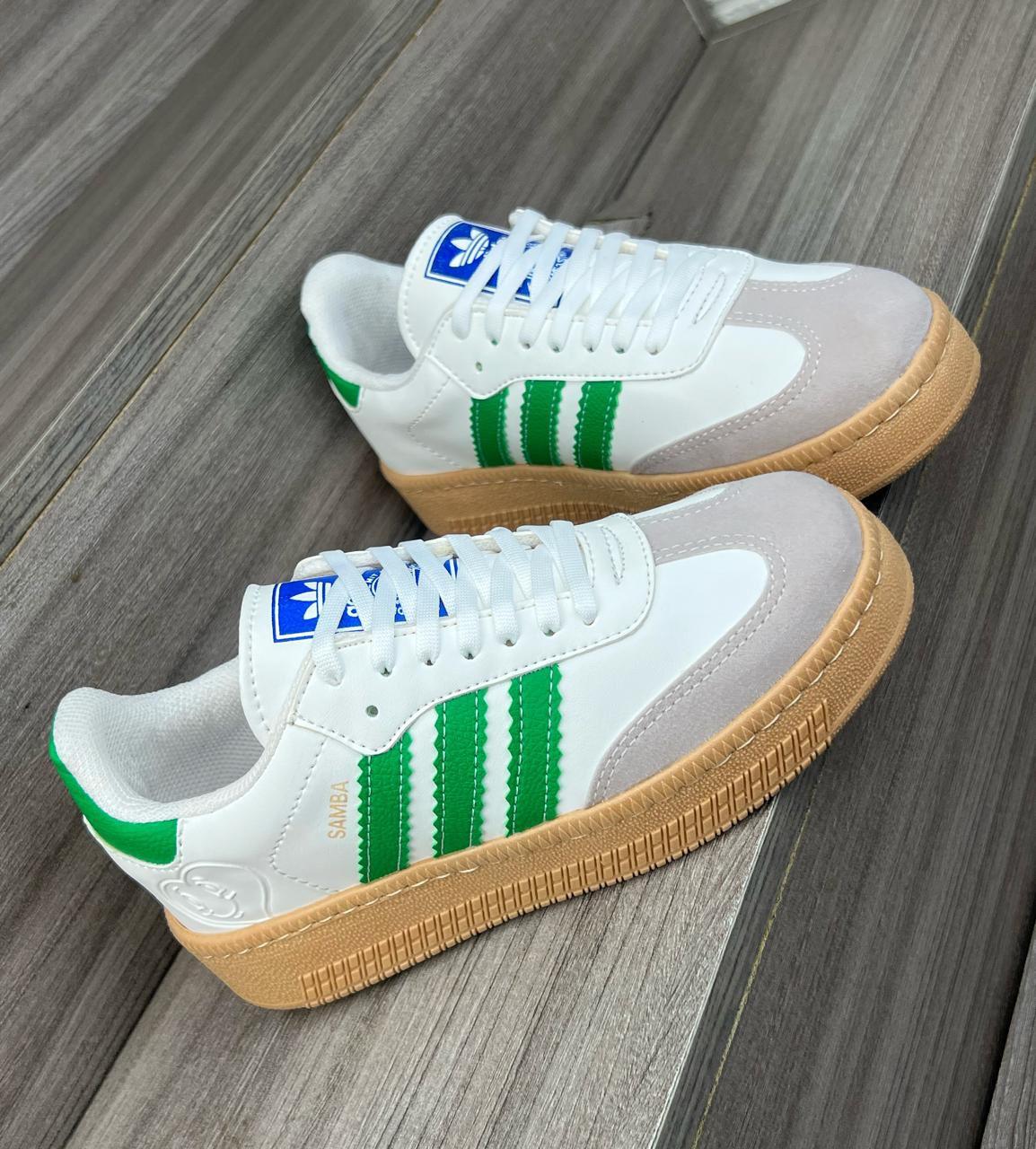 Tênis Adidas Sambae Dama Love – Elegância, Conforto e Altura Premium 🔥 - LA MISS ELEGANCE - Calzado - calzado, Tenis casuales femeninos, Tenis de moda, Tenis plataforma
