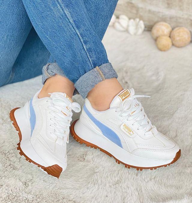 Tenis Puma Dama 🌟 – Estilo Deportivo que Enamora y Rinde al Máximo! - LA MISS ELEGANCE - Calzado - calzado, Tenis casuales femeninos, Tenis de moda, Tenis Deportivo
