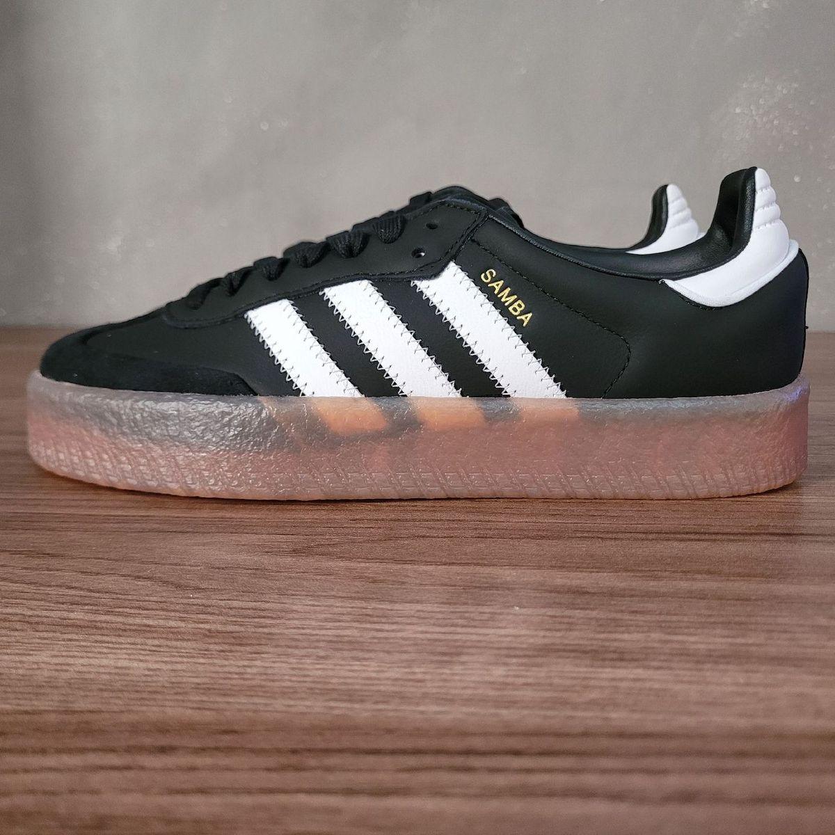 Tênis Adidas Sambae Dama Love – Elegância, Conforto e Altura Premium 🔥 - LA MISS ELEGANCE - Calzado - calzado, Tenis casuales femeninos, Tenis de moda, Tenis plataforma
