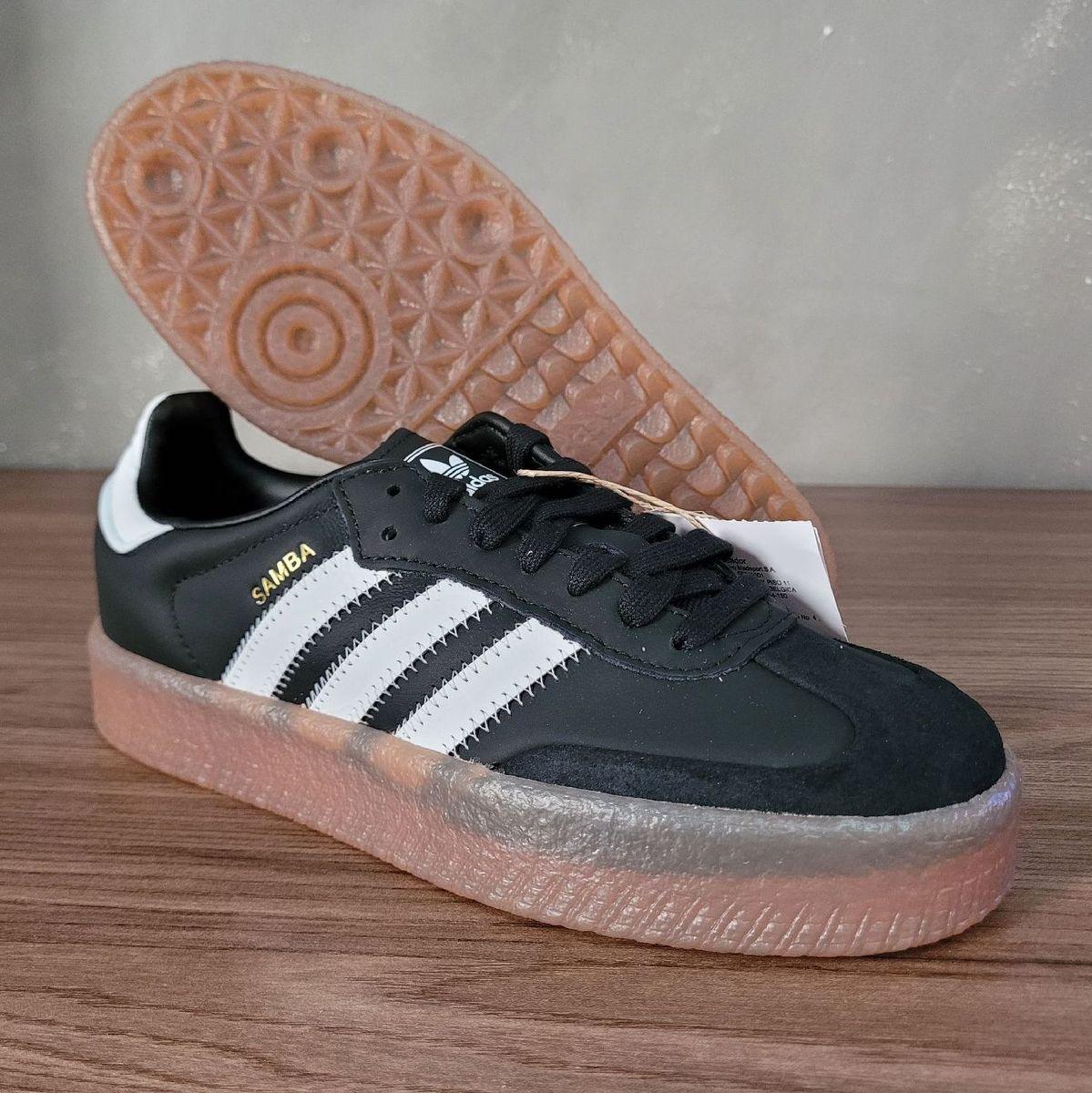 Tênis Adidas Sambae Dama Love – Elegância, Conforto e Altura Premium 🔥 - LA MISS ELEGANCE - Calzado - calzado, Tenis casuales femeninos, Tenis de moda, Tenis plataforma