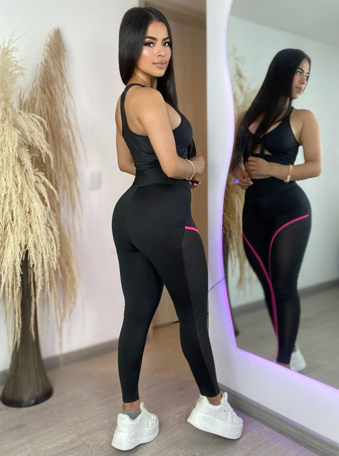 CONJUNTO LEGGIS RAYAS KS002