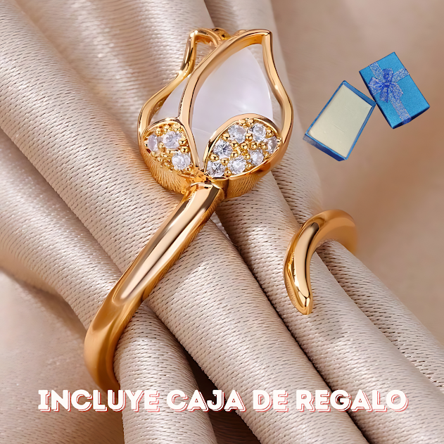 Combo Te Amo + Flor Tulipan +CAJALUJO