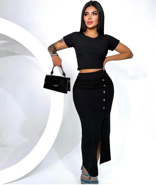 Conjunto falda blusa Paris – Falda y Blusa de Estilo Sofisticado 💫 | Exclusividad y Comodidad para Todos los Días - LA MISS ELEGANCE - Moda - Casual, conjunto, Conjunto falda blusa, Guapa