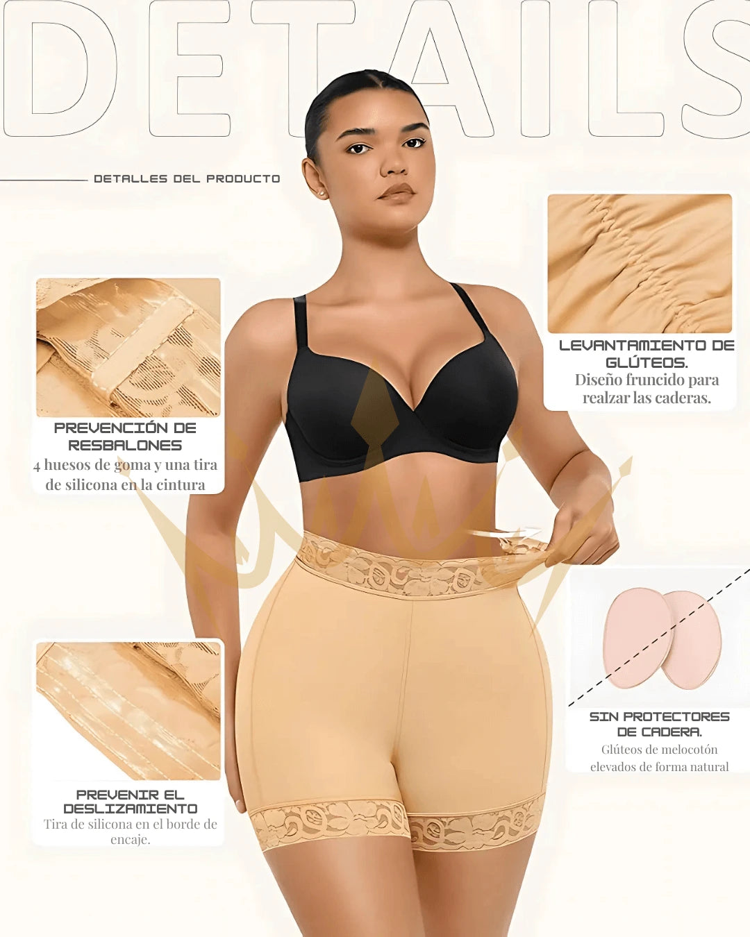 Panty Levanta Cola y Lleva gratis Un Gel Reductor 3 en 1