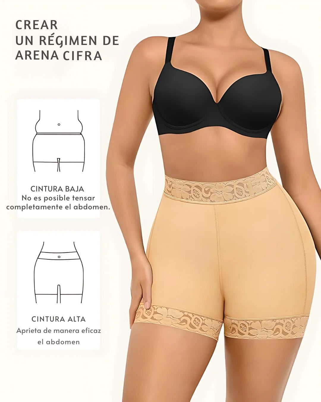 Panty Levanta Cola y Lleva gratis Un Gel Reductor 3 en 1