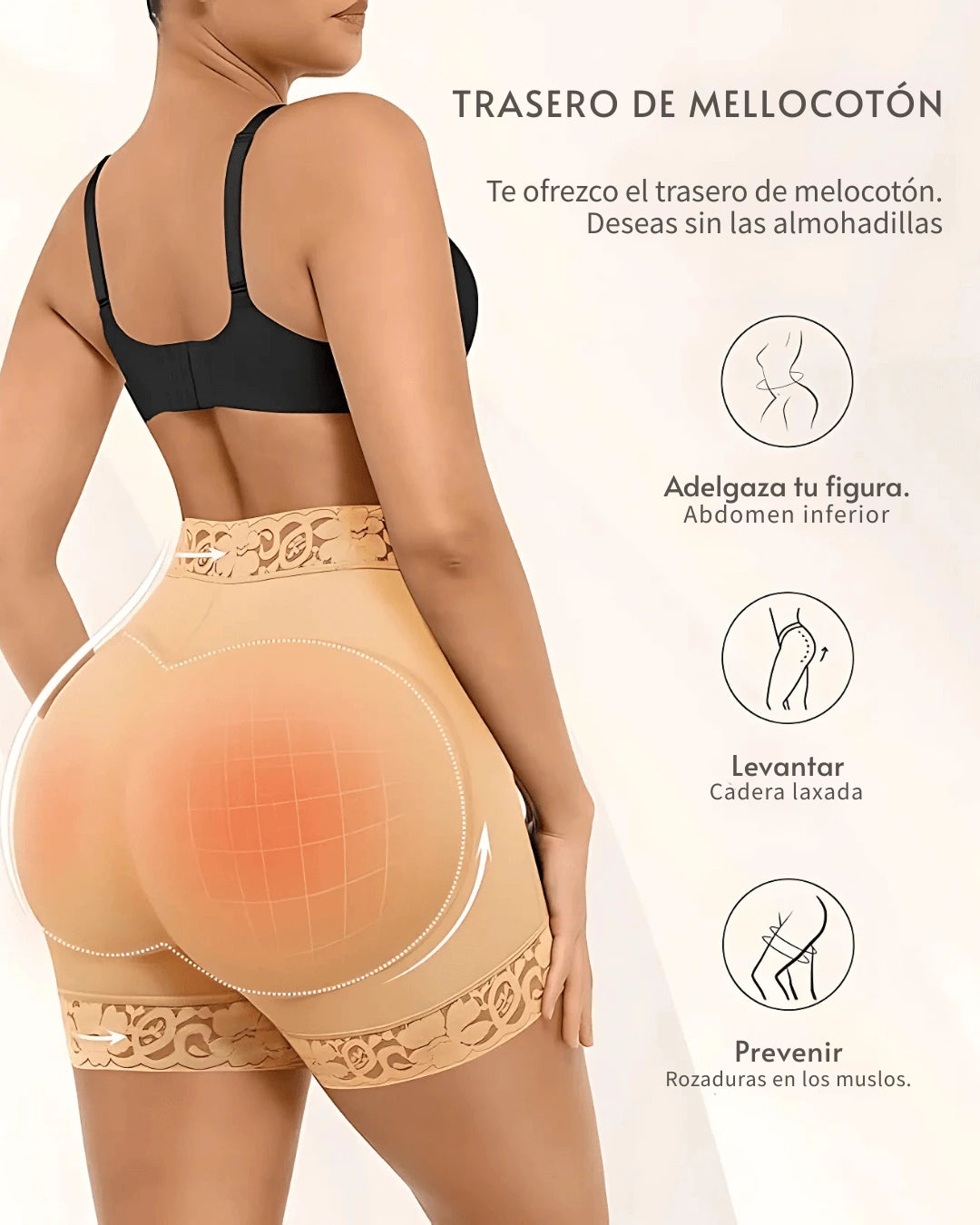 Panty Levanta Cola y Lleva gratis Un Gel Reductor 3 en 1