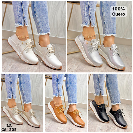 Tenis Deportivos de Cuero VENEZA 🌟 – Elegancia y Comodidad para Cada Paso - LA MISS ELEGANCE - Calzado - calzado, Tenis casuales femeninos, Tenis de moda, Tenis Deportivo