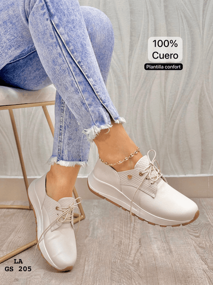 Tenis Deportivos de Cuero VENEZA 🌟 – Elegancia y Comodidad para Cada Paso - LA MISS ELEGANCE - Calzado - calzado, Tenis casuales femeninos, Tenis de moda, Tenis Deportivo